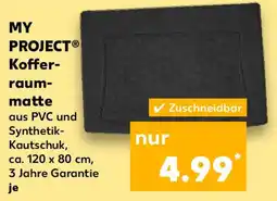 Kaufland MY PROJECT Koffer- raum- matte Angebot