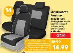 Kaufland MY PROJECT Autositz- bezüge-Set Angebot