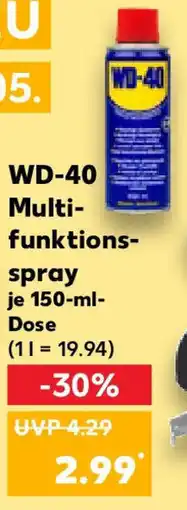 Kaufland WD-40 Multi- funktions- spray Angebot