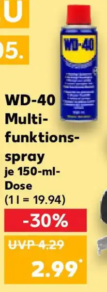 Kaufland WD-40 Multi- funktions- spray Angebot