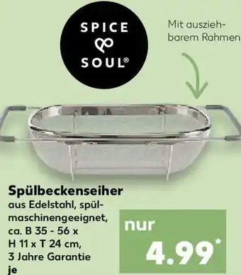 Kaufland SPICE S SOUL pülbeckenseiher Angebot