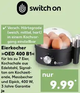 Kaufland switch on Eierkocher EOD 400B1 Angebot