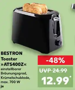 Kaufland BESTRON Toaster ATS400Z Angebot