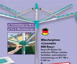 Kaufland LEIFHEIT Wäschespinne Linomatic 400 Easy Angebot
