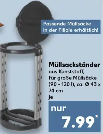 Kaufland Müllsackständer Angebot