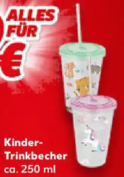 Kaufland Kinder- Trinkbecher Angebot