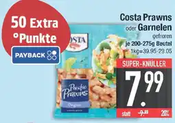 E-Center Costa Prawns oder Garnelen Angebot