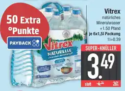E-Center Vitrex natürliches Mineralwasser Angebot