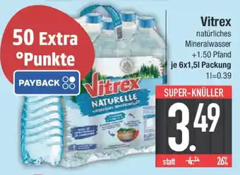 E-Center Vitrex natürliches Mineralwasser Angebot