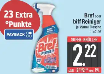 E-Center Bref oder biff Reiniger Angebot