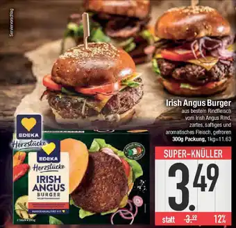 E-Center Irish Angus Burger Angebot