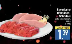 E-Center Bayerische Hähnchen- Schnitzel Angebot