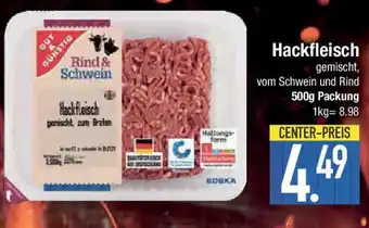 E-Center GUT & GUNSTIG Hackfleisch Angebot