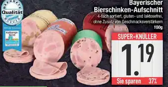 E-Center Bayerischer Bierschinken-Aufschnitt Angebot