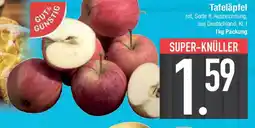 E-Center GUT & GÜNSTIG Tafeläpfel Angebot