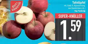 E-Center GUT & GÜNSTIG Tafeläpfel Angebot