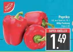 E-Center GUT&GÜNSTIG Paprika Angebot