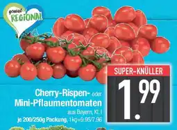 E-Center Cherry-Rispen- oder Mini-Pflaumentomaten Angebot