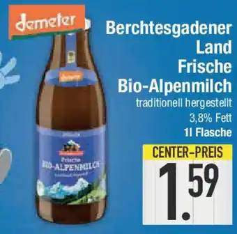 E-Center demeter Berchtesgadener Land Frische Bio-Alpenmilch Angebot