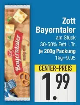 E-Center Zott Bayerntaler Angebot