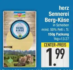 E-Center herz Sennerei Berg-Käse Angebot