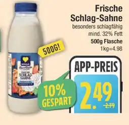 E-Center Frische Schlag-Sahne Angebot