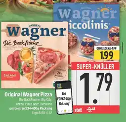 E-Center Original Wagner Pizza Angebot