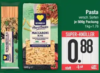 E-Center Herzstücke Pasta Angebot