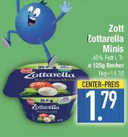 E-Center Zott Zottarella Minis Angebot