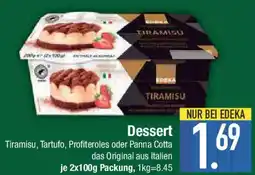 E-Center TIRAMISU Dessert Angebot