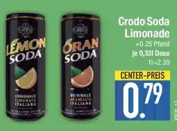 E-Center Crodo Soda Limonade Angebot