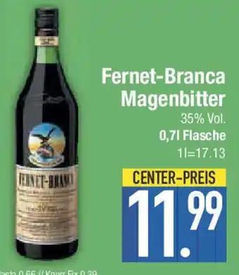 E-Center Fernet-Branca Magenbitter Angebot
