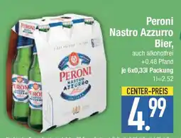 E-Center Peroni Nastro Azzurro Bier Angebot