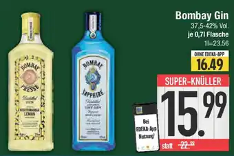 E-Center Bombay Gin Angebot