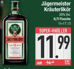 E-Center Jagermeister Chantré Weinbrand Angebot