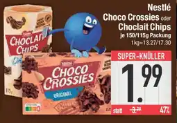E-Center Nestlé Choco Crossies oder Choclait Chips Angebot