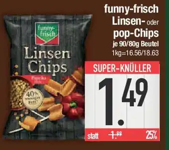 E-Center funny-frisch Linsen- oder pop-Chips Angebot