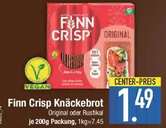 E-Center Finn Crisp Knäckebrot Original oder Rustikal Angebot