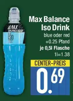 E-Center Max Balance Iso Drink Angebot