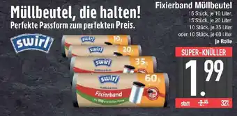 E-Center GUT&GUNSTIG Fixierband Müllbeutel Angebot
