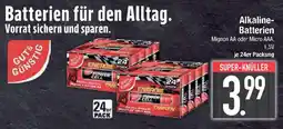 E-Center GUT&GUNSTIG Alkaline- Batterien Angebot