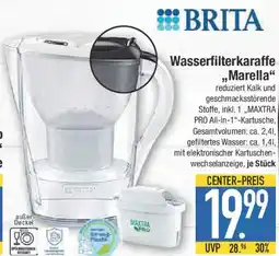 E-Center BRITA Wasserfilterkaraffe ,,Marella" Angebot