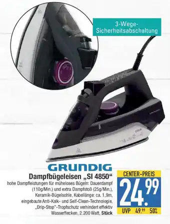 E-Center GRUNDIG Dampfbügeleisen,,SI 4850 Angebot