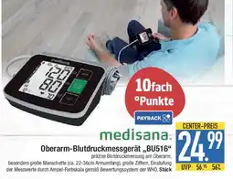 E-Center medisana. Oberarm-Blutdruckmessgerät,,BU516 Angebot