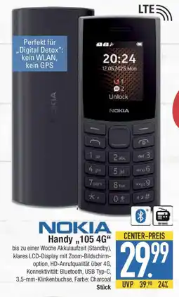 E-Center NOKIA Handy „,105 4G Angebot