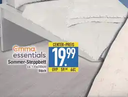 E-Center Cmma essentials Sommer-Steppbett Angebot