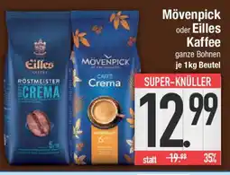 E-Center Mövenpick oder Eilles Kaffee Angebot