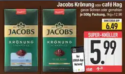 E-Center Jacobs Krönung oder Café Hag Angebot
