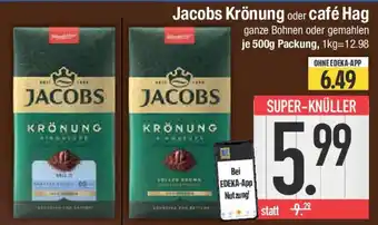 E-Center Jacobs Krönung oder Café Hag Angebot