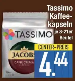 E-Center Tassimo Kaffee- kapseln Angebot